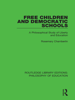 cover image of Free Children and Democratic Schools